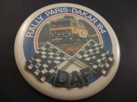 Rally Paris Dakar 1984 DAF Truckstar Jan de Rooy